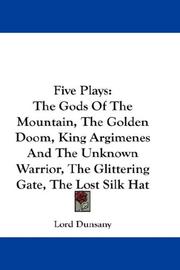 Cover of: Five Plays by Lord Dunsany