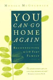 Cover of: You Can Go Home Again by Monica McGoldrick, Monica McGoldrick