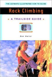Cover of: Rock climbing | Don Mellor