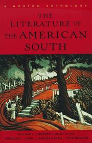 Cover of: The Literature of the American South: A Norton Anthology