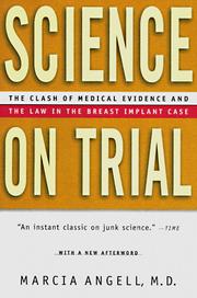 Cover of: Science on trial by Marcia Angell