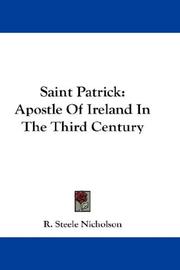 Cover of: Saint Patrick by R. Steele Nicholson