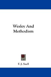 Cover of: Wesley And Methodism