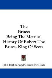 Cover of: The Bruce by Barbour, John