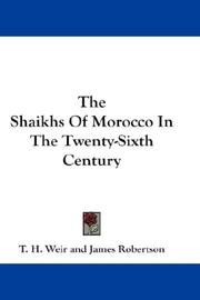 Cover of: The Shaikhs Of Morocco In The Twenty-Sixth Century