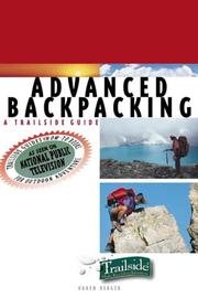 Cover of: Advanced backpacking: a Trailside guide
