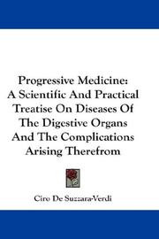 Cover of: Progressive Medicine by Ciro De Suzzara-Verdi