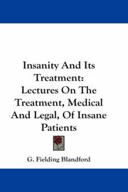 Cover of Insanity And Its Treatment