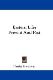 Cover of: Eastern Life | Martineau, Harriet