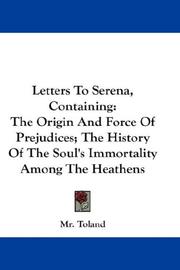 Letters To Serena by John Toland