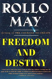 Cover of: Freedom and Destiny by Rollo May