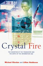 Cover of: Crystal Fire by Michael Riordan, Lillian Hoddeson