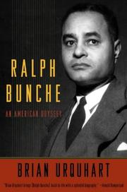 Cover of: Ralph Bunche | Brian Urquhart
