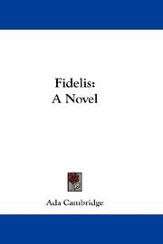 Cover of: Fidelis: A Novel