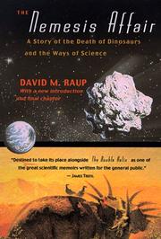 Cover of: The Nemesis affair by David M. Raup
