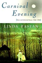 Cover of: Carnival Evening by Linda Pastan