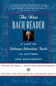 Cover of: The New Bach Reader by 