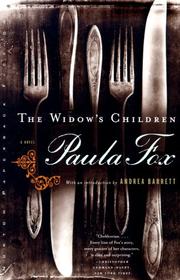 Cover of: The widow's children by Paula Fox