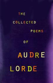 Cover of: The Collected Poems of Audre Lorde by Audre Lorde