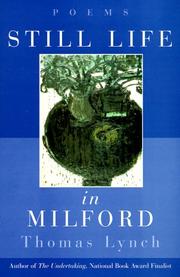 Cover of: Still Life in Milford by Thomas Lynch