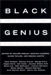 Cover of: Black Genius by Bell Hooks, Jocelyn Elders, Manthia Diawara, Clyde Taylor, Regina Austin