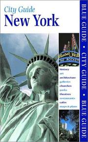 Cover of: Blue Guide New York | Carol Von Pressentin Wright