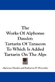 Cover of: The Works Of Alphonse Daudet by Alphonse Daudet