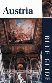 Blue Guide Austria by Nicholas T. Parsons