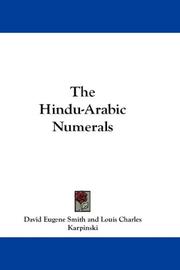 Cover of: The Hindu-Arabic Numerals