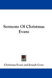 Sermons of Christmas Evans by Christmas Evans