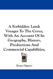 A Forbidden Land by Ernst Oppert