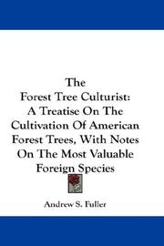 The forest tree culturist
