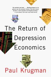 Cover of: The Return of Depression Economics by Paul R. Krugman