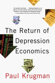 Cover of: The Return of Depression Economics