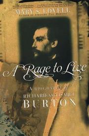 Cover of: A Rage to Live by Mary S. Lovell