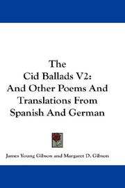 cover of The Cid Ballads V2