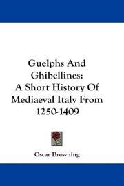 Cover of: Guelphs & Ghibellines
