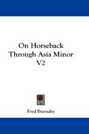 Cover of: On Horseback Through Asia Minor V2 by Fred Burnaby