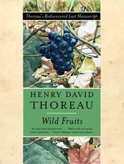 Cover of: Wild Fruits: Thoreau's Rediscovered Last Manuscript