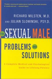 Cover of: The Sexual Male by Richard Milsten, Julian Slowinski