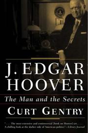 Cover of: J. Edgar Hoover by Curt Gentry