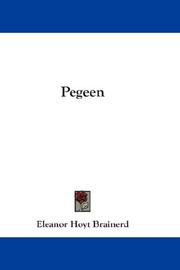 Cover of: Pegeen by Eleanor Hoyt Brainerd