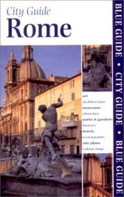 Cover of: Blue Guide Rome, Seventh Edition (Blue Guides)