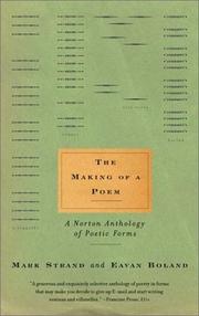 Cover of: The Making of a Poem by Catherine M. Maclean