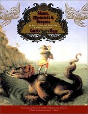Cover of: Giants, Monsters, and Dragons: An Encyclopedia of Folklore, Legend, and Myth