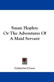Cover of: Susan Hopley by Catherine Crowe