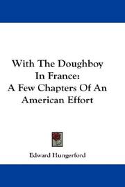 Cover of: With The Doughboy In France | Edward Hungerford