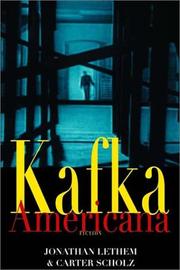 Cover of: Kafka Americana: Fiction