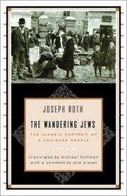 Cover of: The Wandering Jews by Joseph Roth, Elie Wiesel