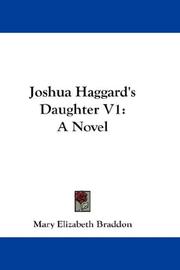 Cover of: Joshua Haggard's Daughter V1: A Novel